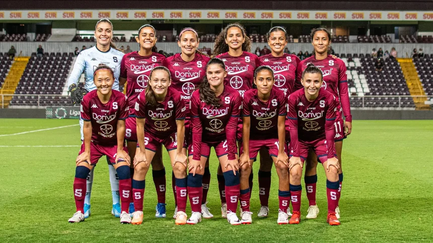 Saprissa se retira de la primera división del fútbol femenino en Costa Rica